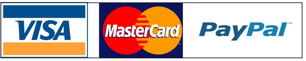 Visa Master Card & Paypal